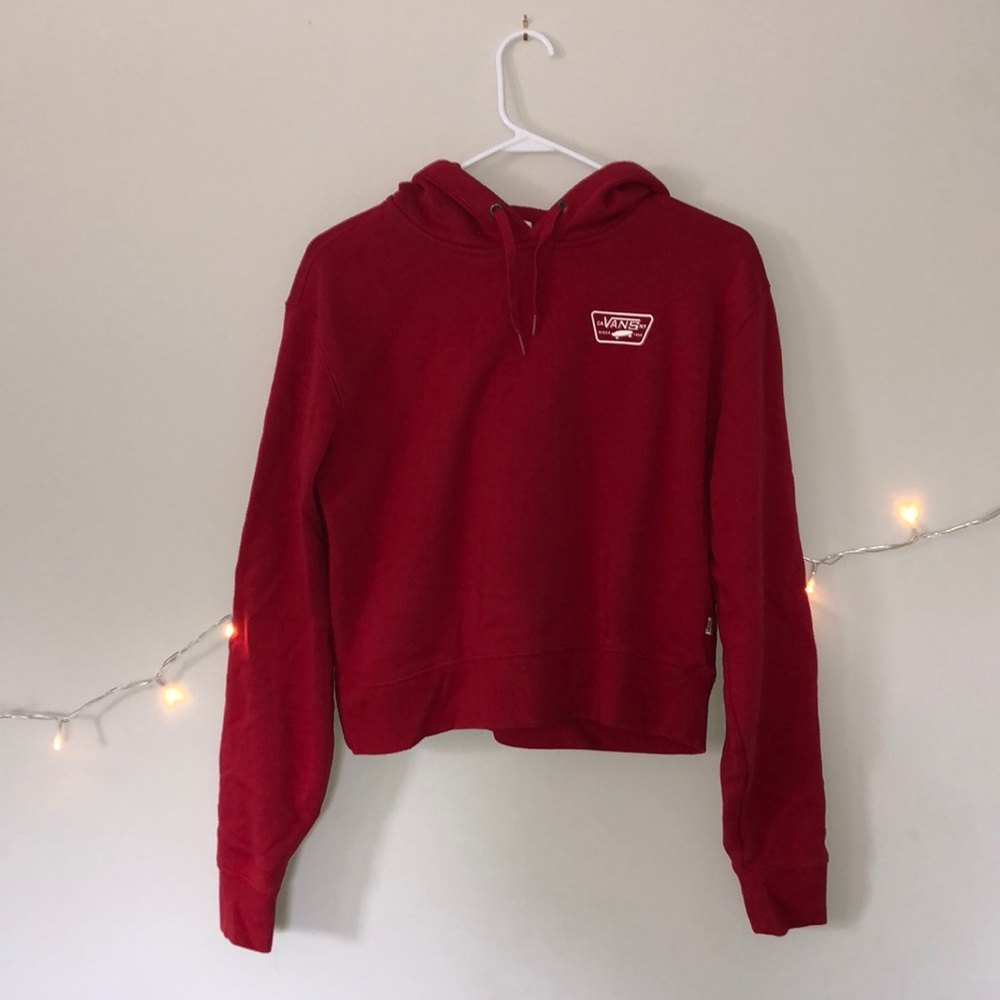 VANS CROPPED HOODIE
